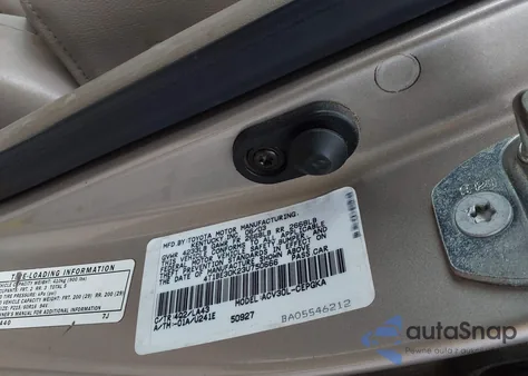 2003 Toyota Camry Xle из США, поврежденный, VIN 4T1BE30K23U750666